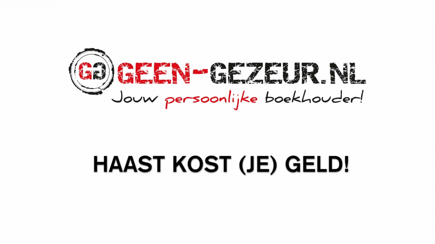  Geen gezeur
